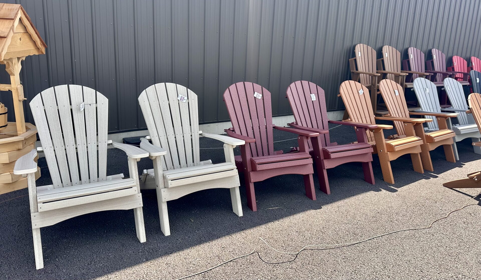 Poly Folding Adirondack Chairs