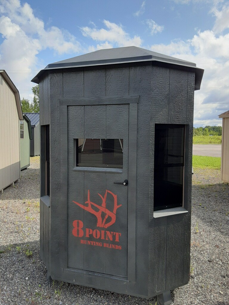 8 Sided Hunting Blind with Door